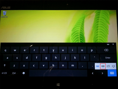 Asus VivoTab QWERTY Keyboard